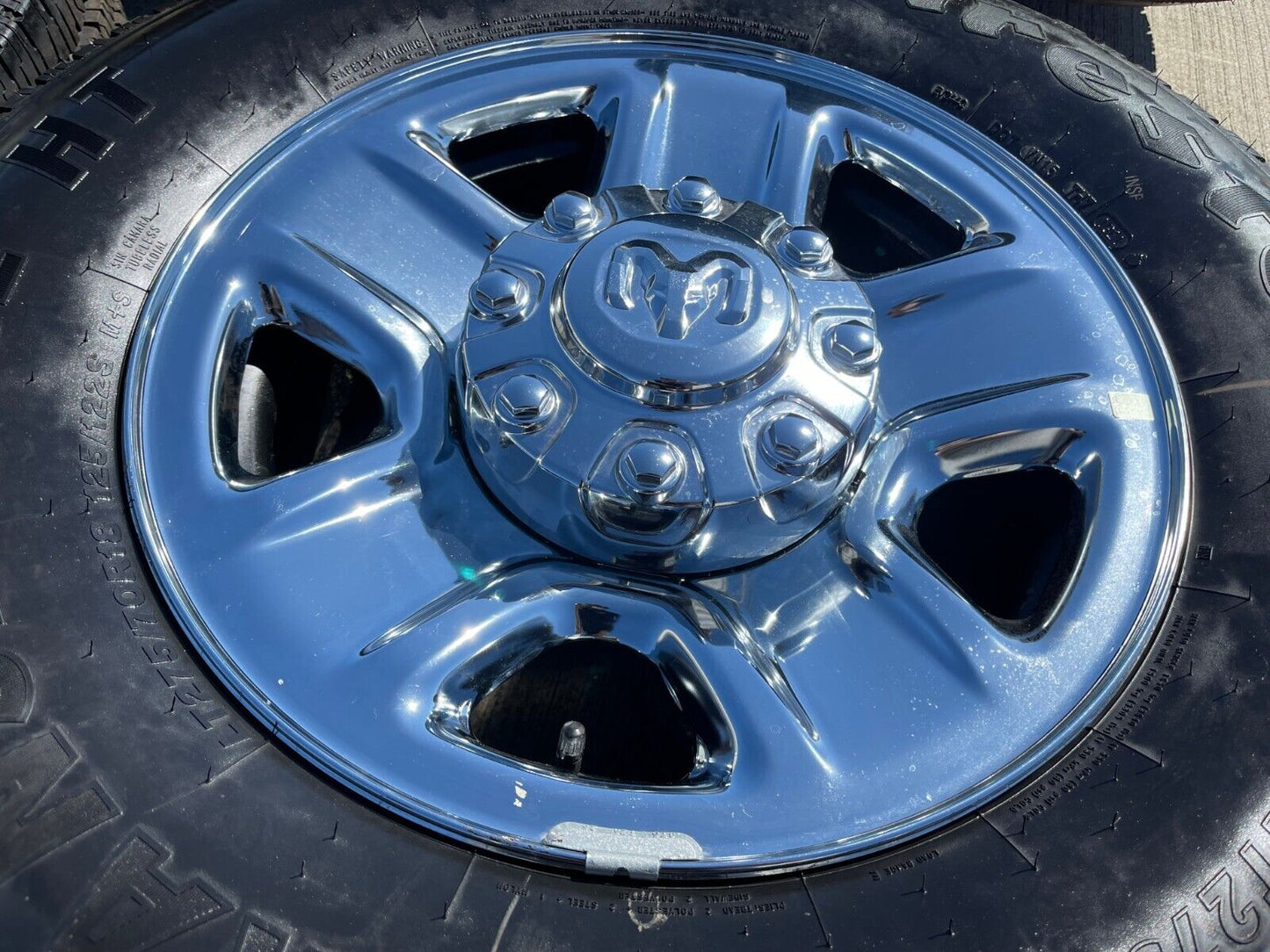 18" Dodge Ram 2500 3500 STEEL chrome OEM 2473 wheels rims 2023 2024 2025 NEW