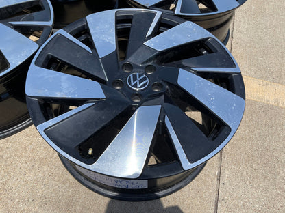20" VW Atlas OEM wheels rims black Audi Q7 Q8 2020 2021 2022 2023 2024 2025 2026