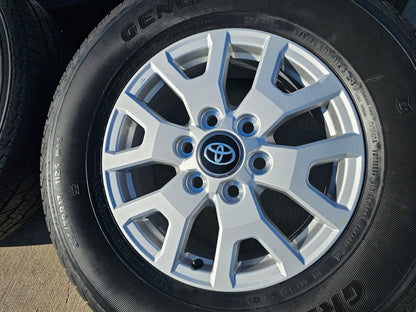17" Toyota Tacoma 4Runner TRD Silver OEM wheels rims tires 2024 2025