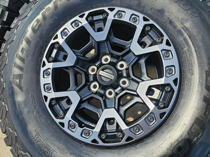 17" Ford F-150 Raptor R OEM BEADLOCK rims wheels 2025 2026 BFG 37" NEW