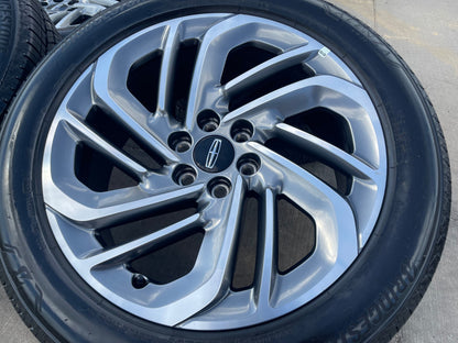 22" Lincoln Navigator OEM 94225 rims wheels BLACK LABEL BRIDGESTONE SET NEW