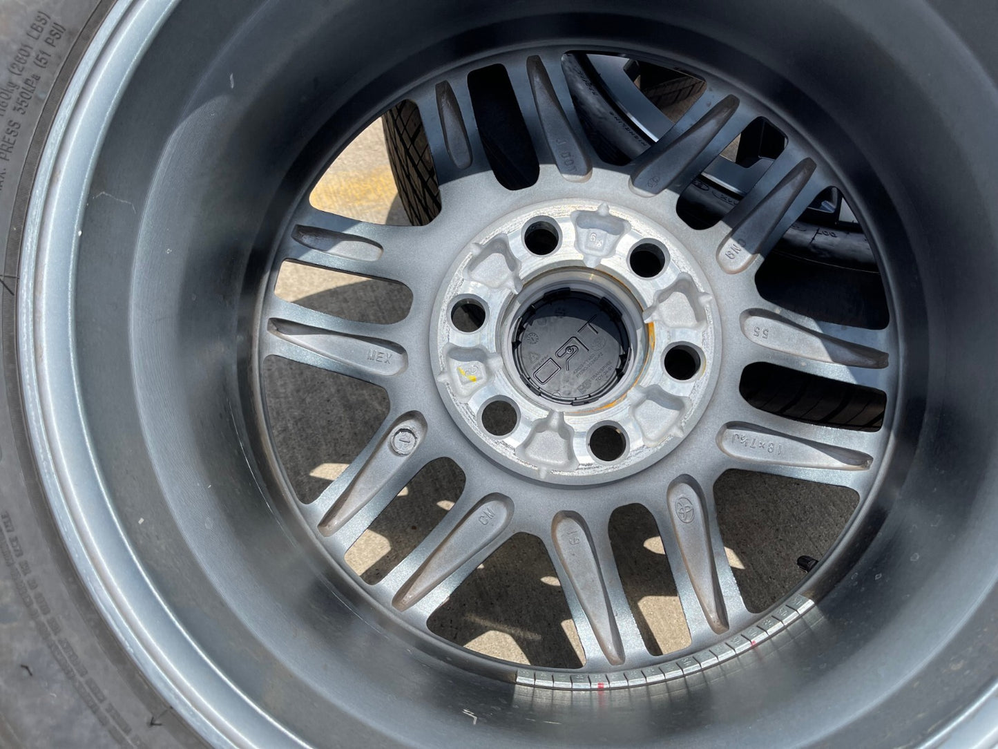 18" Toyota Tacoma 4Runner TRD OEM 10641 wheels rims 2024 2025 2026 2027 NEW