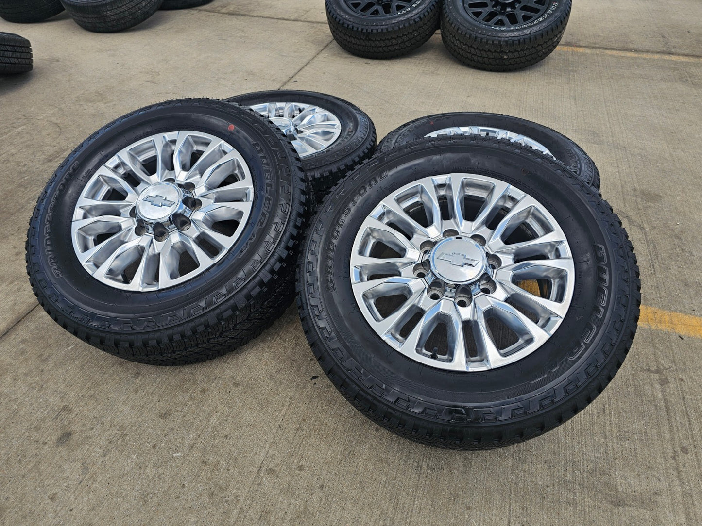 20" Chevy Silverado High Country 2500 3500 OEM 5961 wheels rims tires DUELER A/T