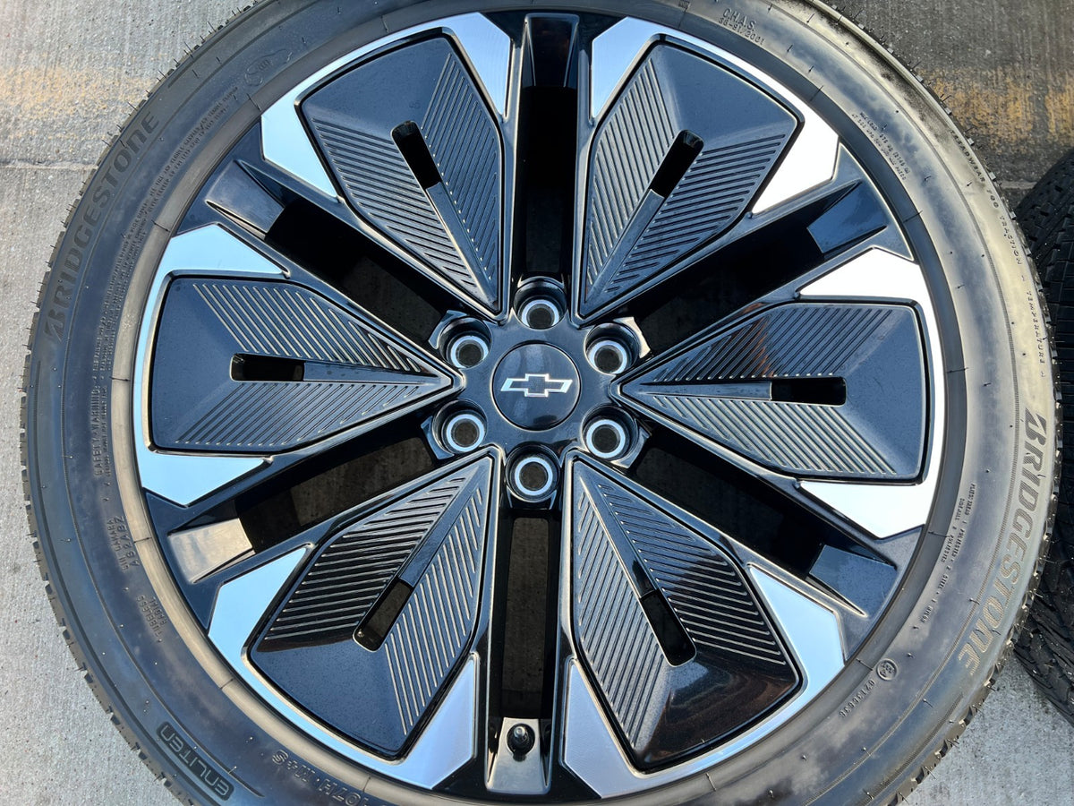 21" Chevy Blazer SS EV OEM 14119 wheels rims 2024 2025 2026 2027 BRIDGESTONE NEW
