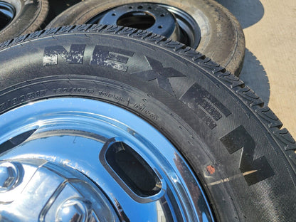 17" Dodge Ram 3500 Dually Laramie 8x200 wheels rims 2703 2704 OEM 2024 2025 NEW