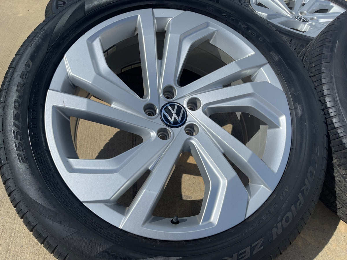 20" VW Atlas OEM wheels rims 70075 Audi Q7 Q8 SET tires DISCOUNTED