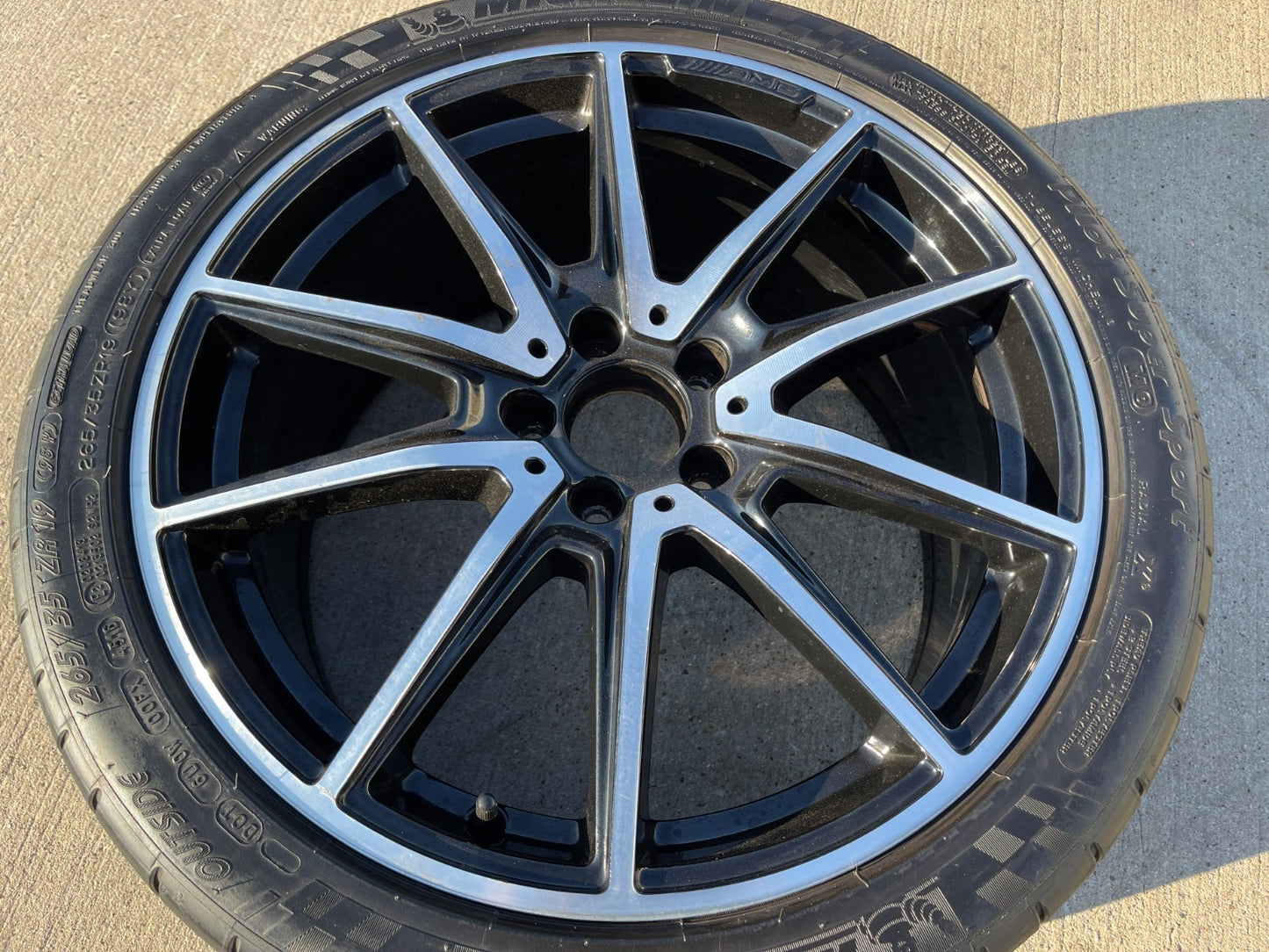 19x9 19" Mercedes GT AMG OEM 85476 wheel rim FRONT 2016 2017 2018 2019 2020 2021