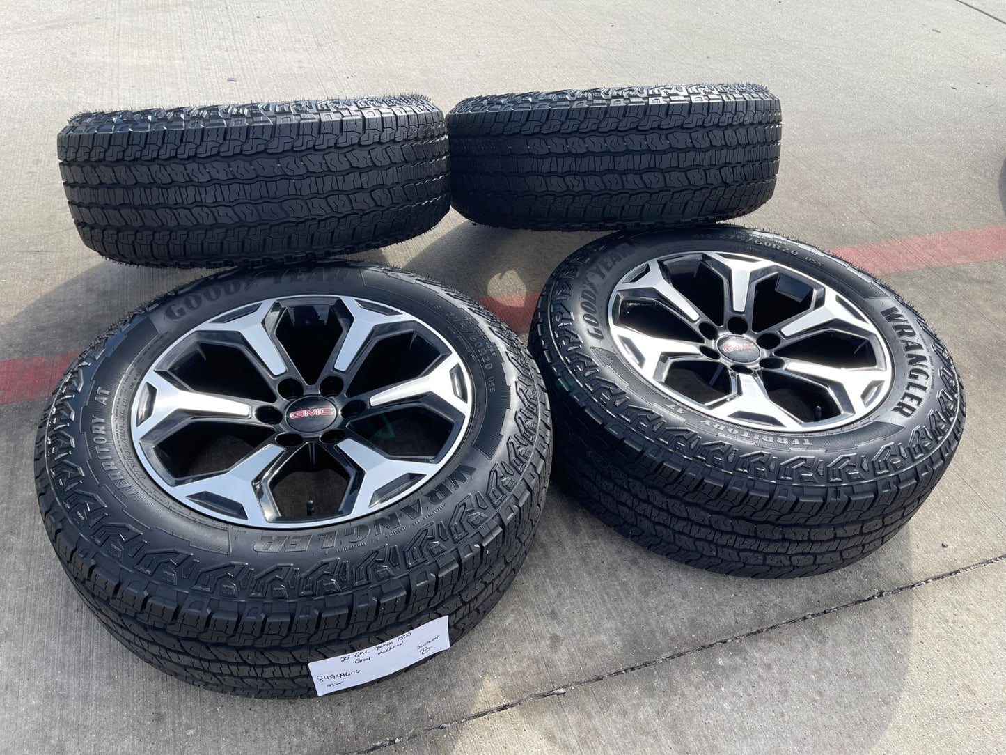 20" GMC Sierra Canyon Chevy Silverado OEM wheels rims 2024 2025 2026 NEW
