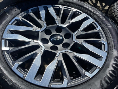 20" Chevy Silverado Z71 GMC Sierra Canyon OEM wheels rims 2025 2026 2027 NEW