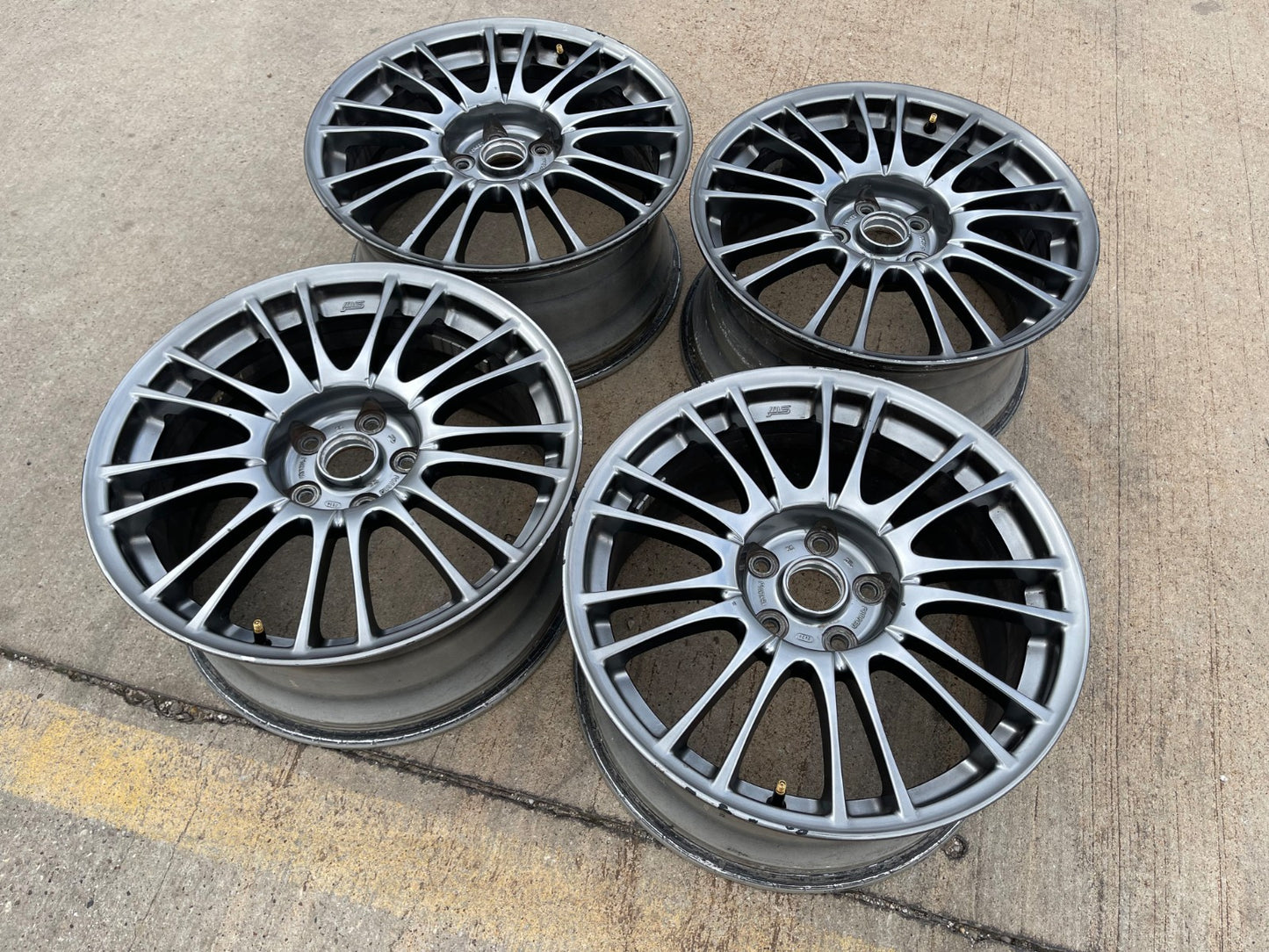 18" Subaru Impreza WRX STI OEM FORGED 68778 wheels rims Legacy Forester Outback