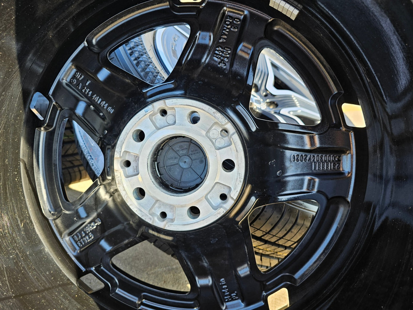 19" Mercedes GLC300 AMG C E S Class OEM 85911 85912 wheels rims tires NEW