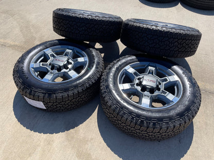 20" GMC Sierra AT4X 2500 3500 OEM wheels rims 94038 5188 Chevy Silverado SET NEW