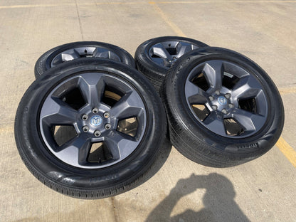 20" Ram 1500 OEM LIMITED Laramie wheels rims gray 2675 2722 PIRELLI
