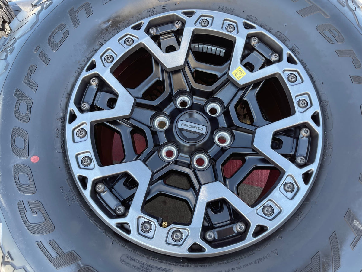17" Ford F-150 Raptor R OEM BEADLOCK rims wheels 2025 2026 2027 BFG 37" NEW