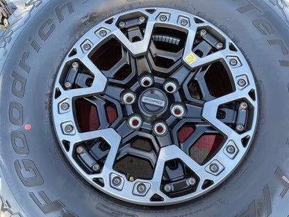 17" Ford F-150 Raptor R OEM BEADLOCK rims wheels 2025 2026 2027 BFG 37" NEW