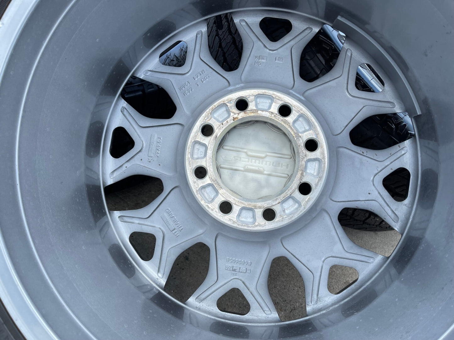 22" Hummer EV HEV 2500 OEM 8x165 14094 wheels rims 2022 2023 2024 2025 2026 NEW
