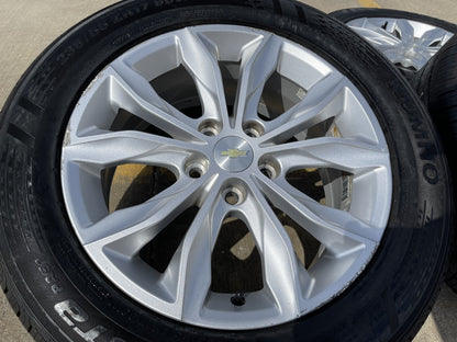 17" Chevy Malibu OEM wheels rims 5894 tires Impala GMC Terrain Equinox 5x120