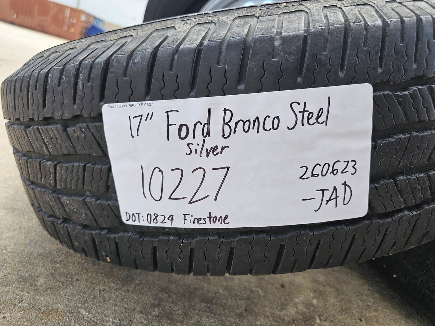 17" Ford Bronco wheels rims 10227 OEM Ranger tires SET FITS 2019-2027 DISCOUNTED