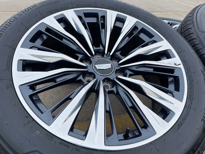 22" Cadillac Escalade V V600 Platinum OEM ORIGINAL wheels rims 2024 2025 NEW