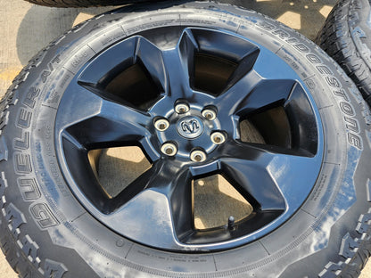 20" Ram 1500 OEM LIMITED Laramie wheels rims black 2675 2722