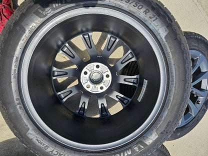 (5) 21" Land Rover DEFENDER OEM Land wheels rims 72384 2023 2024 2025 2026 NEW