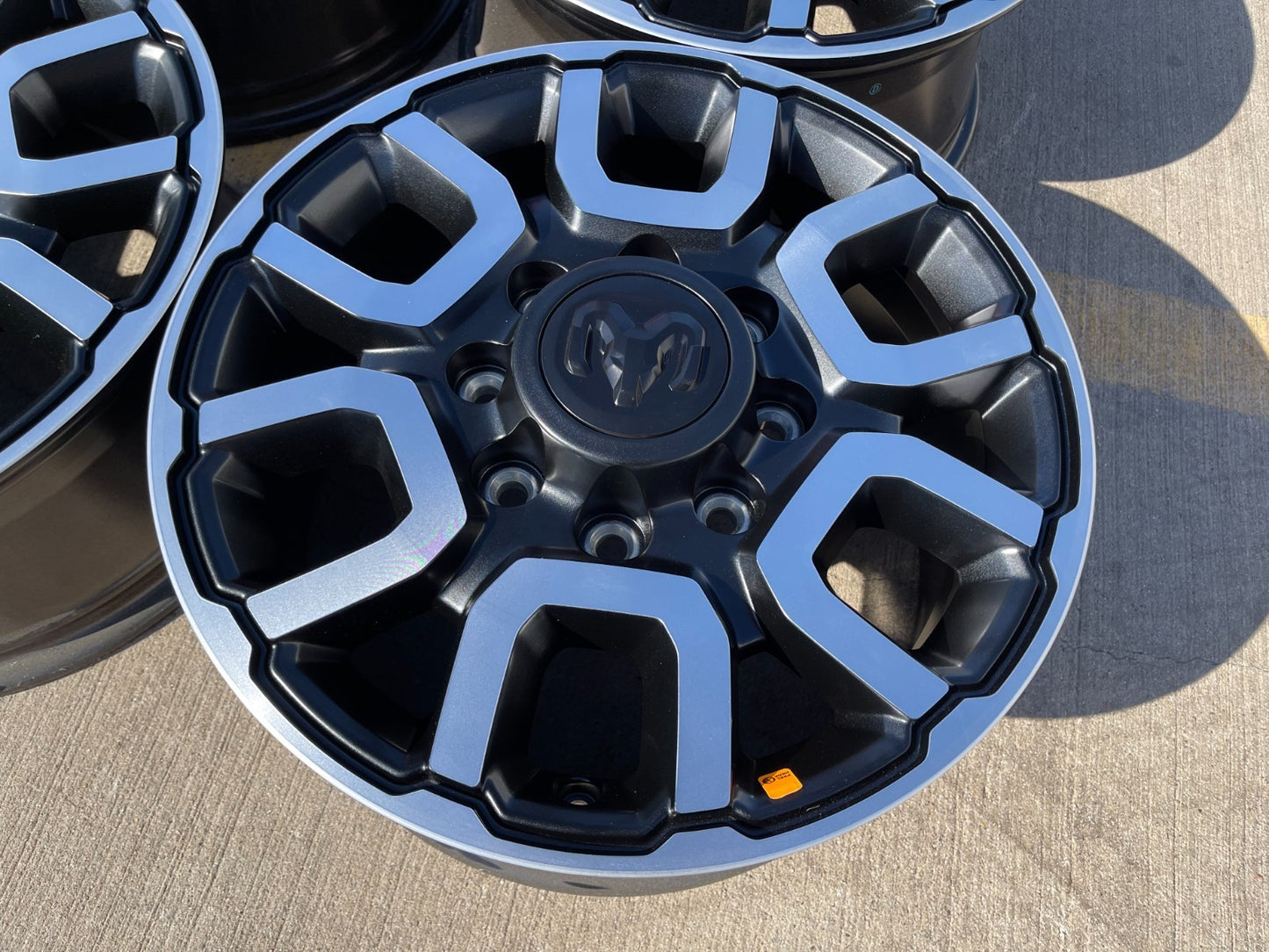18" RAM 2500 3500 LARAMIE OEM 2694 wheels rims 2024 2025 2026 2027 NEW