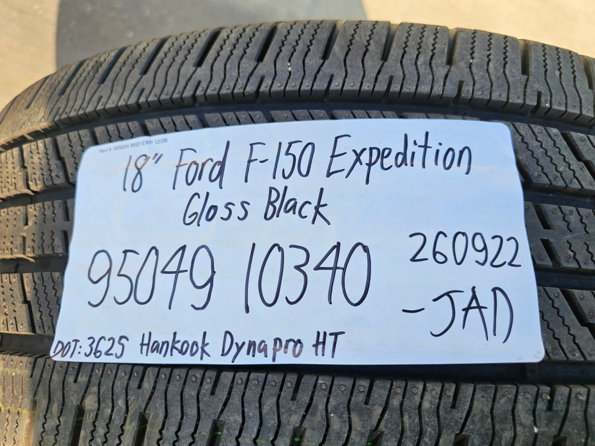 18" Ford F-150 OEM rim wheel 95049 10340 Expedition 2025 2026 2027 HANKOOK NEW