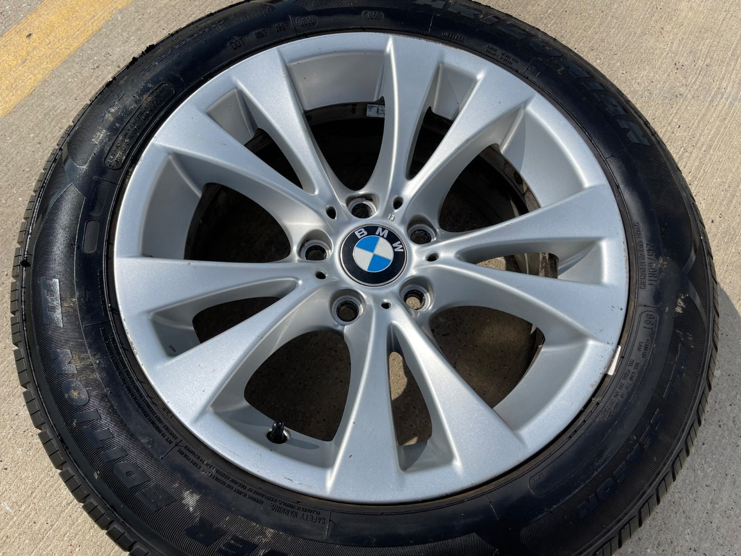 17" BMW 528i 535i 550i OEM 71299 wheel rim 5x120 tire spare Style 277