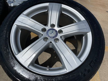18" Mercedes OEM 85121 wheels rims tires S C E CLASS