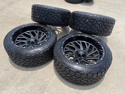 22x12 XTREME FORCE XF- 8 Chevy Silverado Ford F-150 RAM wheels rims 6x139 6x135