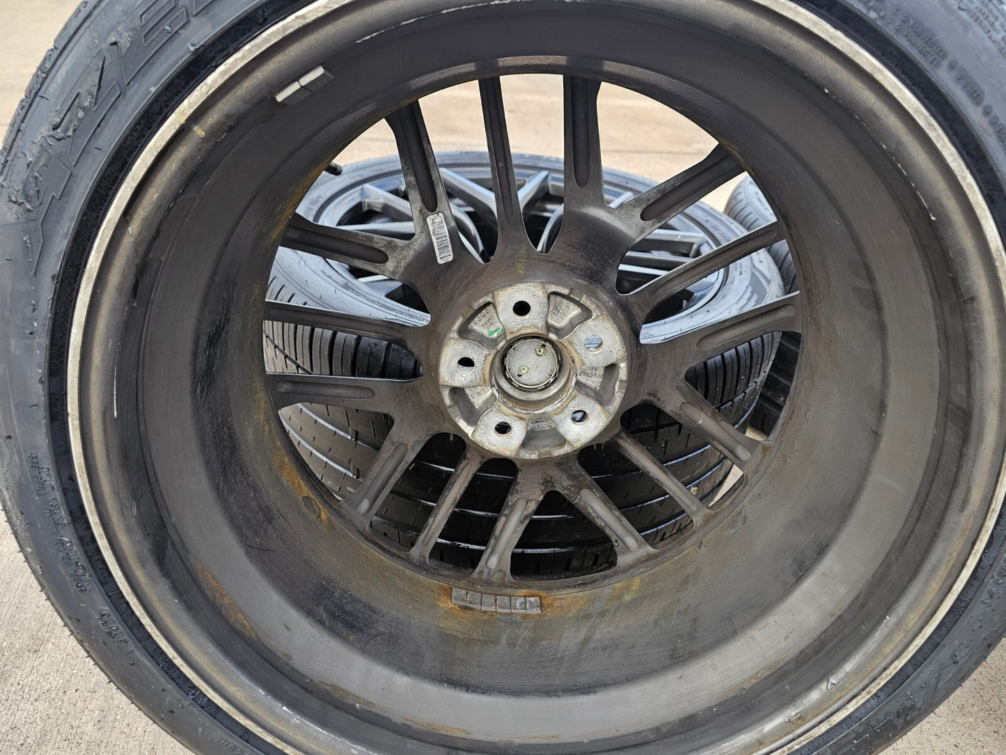 20" Nissan GT-R OEM wheels rims RAYS 62801 62200 GTR 2019 2020 2022 2023 2024