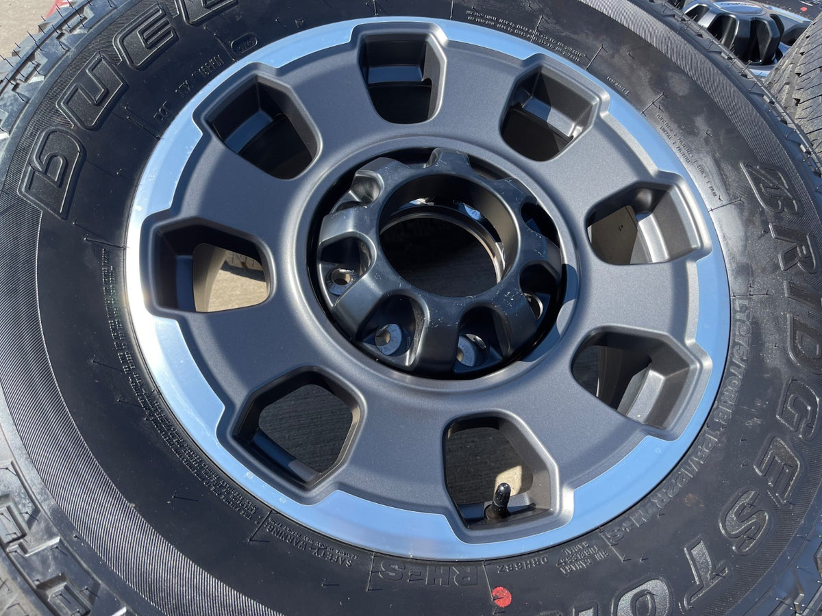 18" Ford F-250 F-350 OEM 10482 LARIAT rims wheels BRIDGSETONE SET NEW