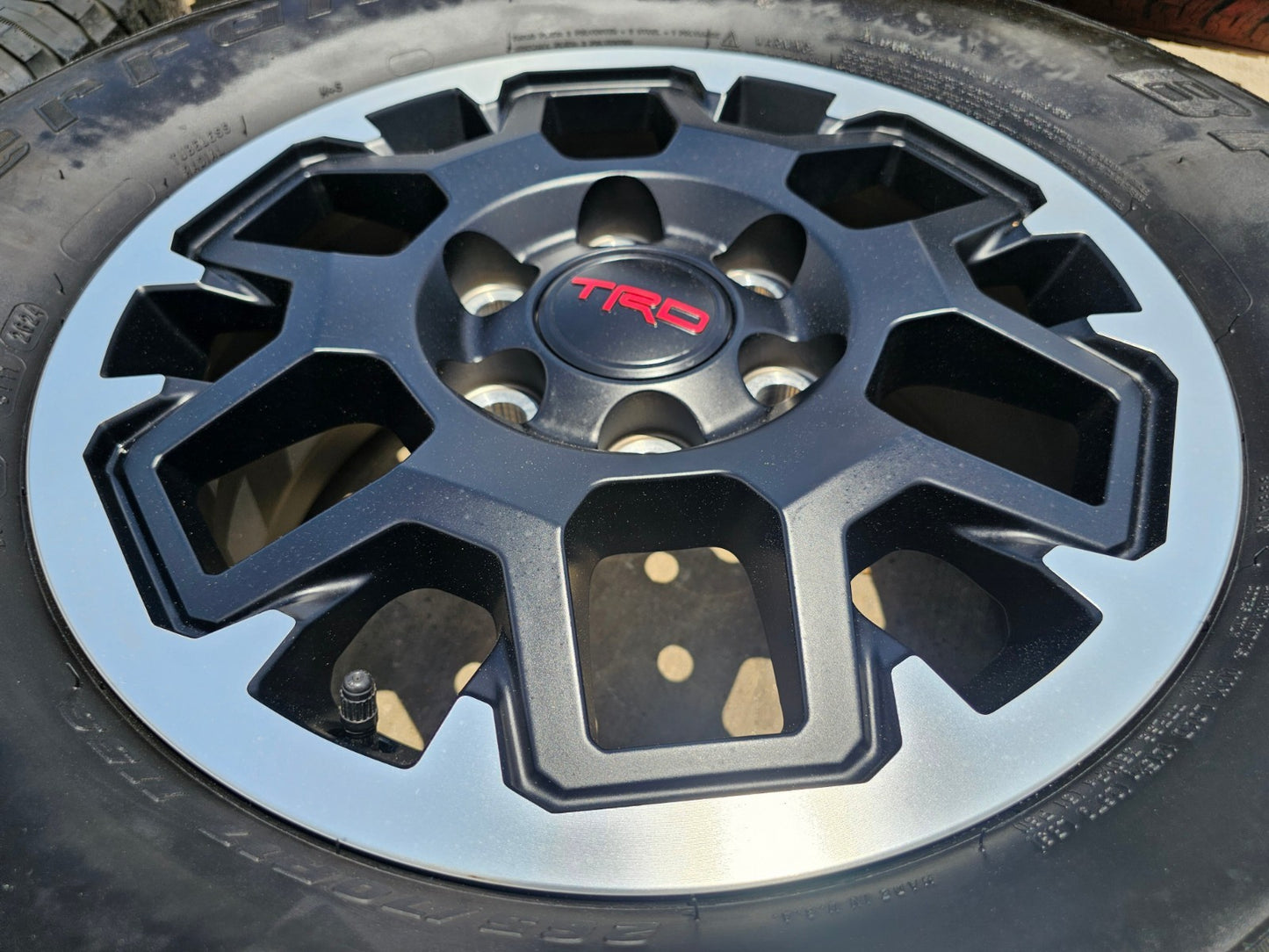 17" Toyota Tacoma 4Runner TRD OEM 10638 wheels rims SET 2024 2025 2026 BFG A/T