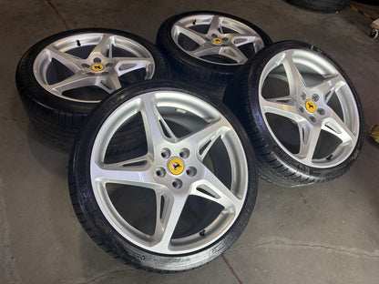 20" Ferrari 458 Italia 488 OEM 262892 262893 wheels rims SET FORGED MICHELIN
