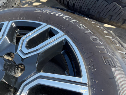 20" GMC Sierra AT4 2500 3500 OEM wheels rims 5950 Silverado BRIDGESTONE A/T
