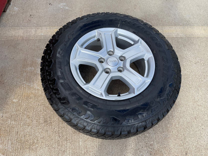 17" Jeep Wrangler Gladiator SPARE OEM 9216 wheel rim 2020 2021 2022 2023 2024