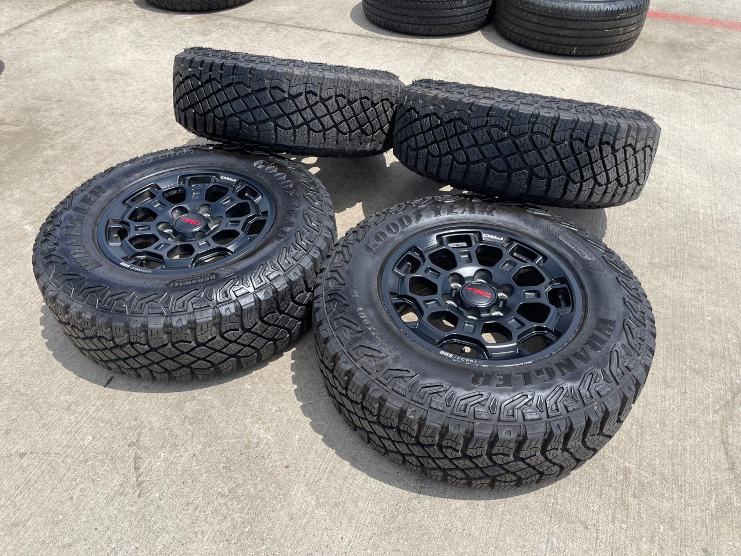 NEW 18" Toyota Tundra TRD BBS FORGED OEM wheels rims Sequoia #95458 2022-2027