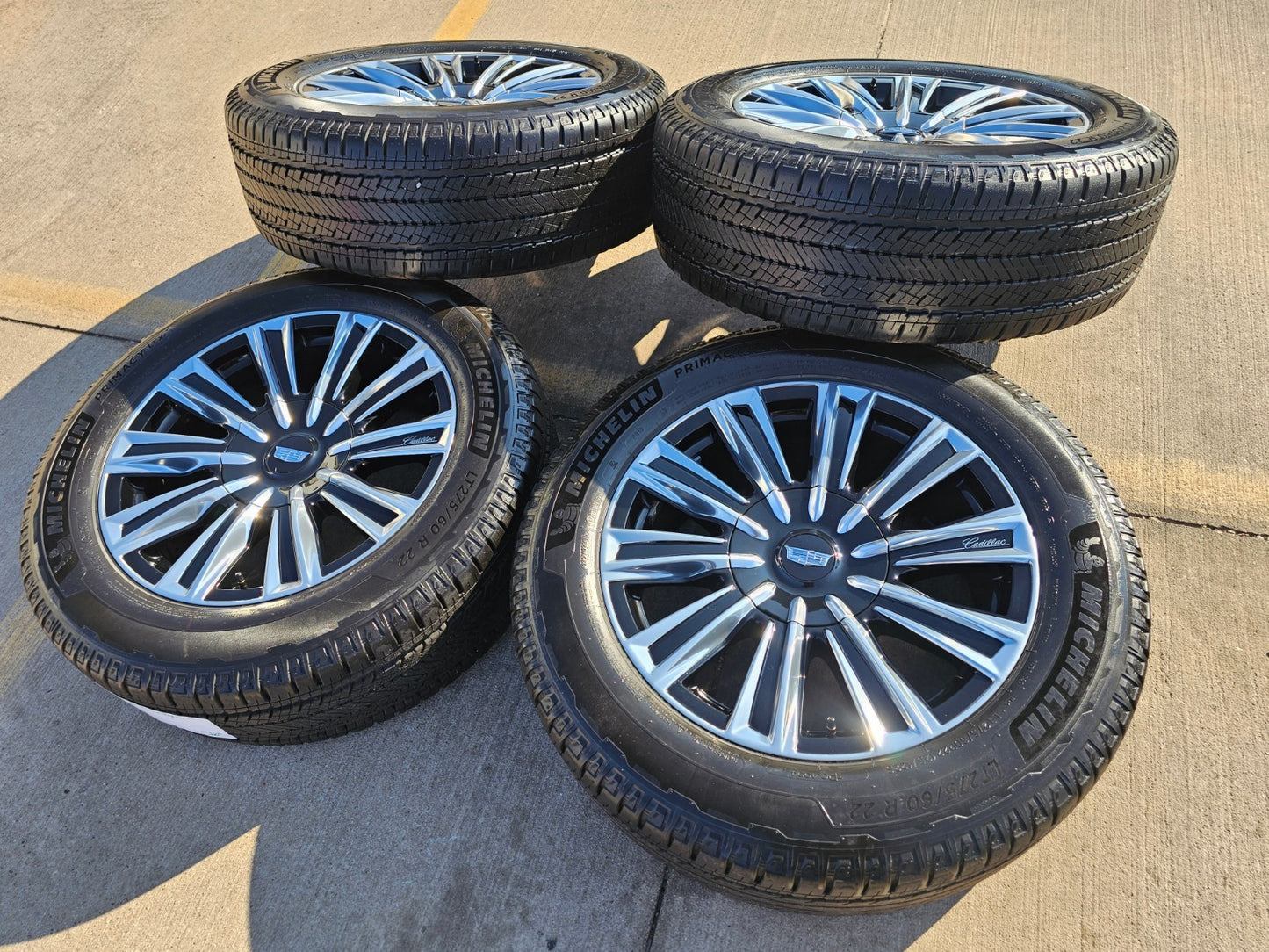 22" Cadillac Escalade IQ PLATINUM EV OEM wheels rims 2500 Hummer 2025 2026 NEW
