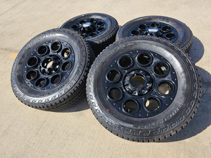 20" Ford F-250 F-350 OEM black TREMOR wheels rims 10299 tires BRIDGESTONE NEW