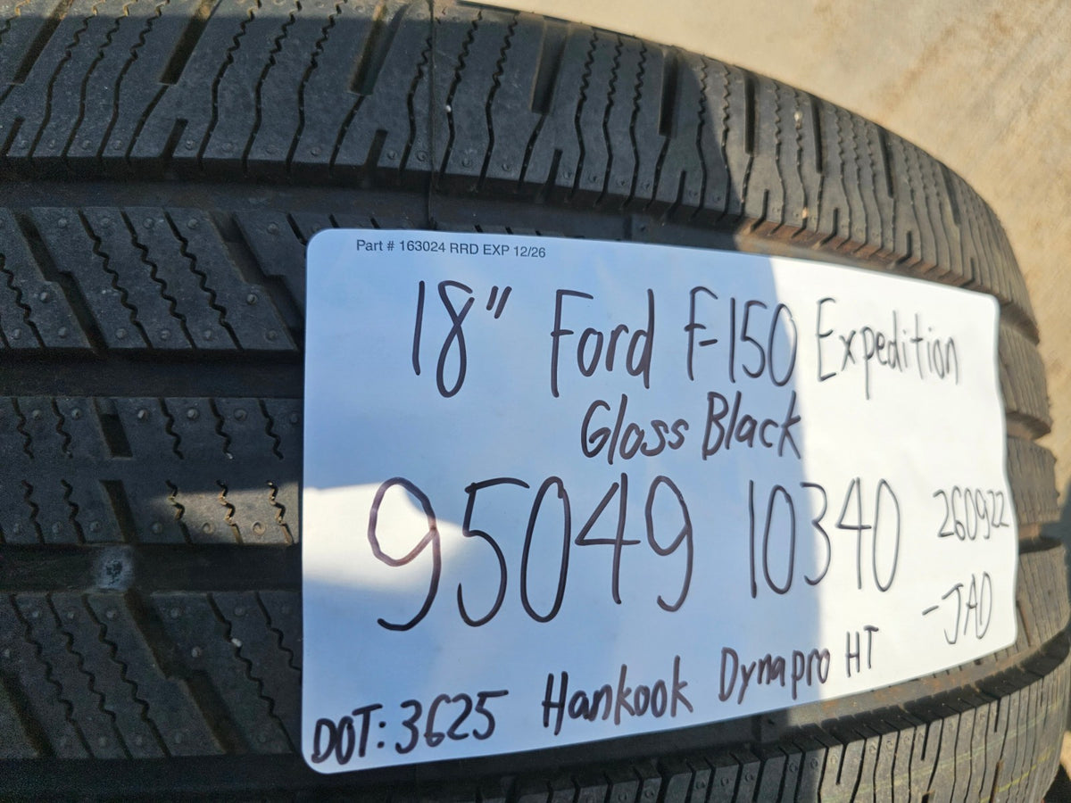 18" Ford F-150 OEM rim wheel 95049 10340 Expedition 2025 2026 2027 HANKOOK NEW