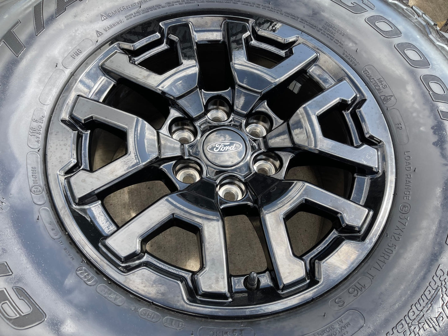 17" Ford F-150 Raptor Bronco OEM 10461 rims wheels 2025 2026 BFG KO2 A/T NEW 37"