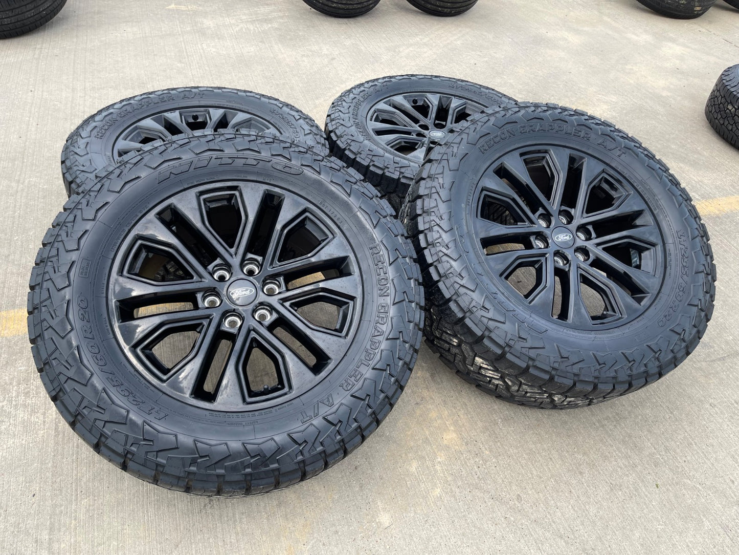 20" Ford F-150 LARIAT OEM 10619 rims wheels Expedition 2026 2027 NEW 34" NITRO