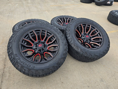 20" FUEL Rage D712 GMC Sierra AT4X Chevy 2500 3500 wheels rims FITS 2011-2027