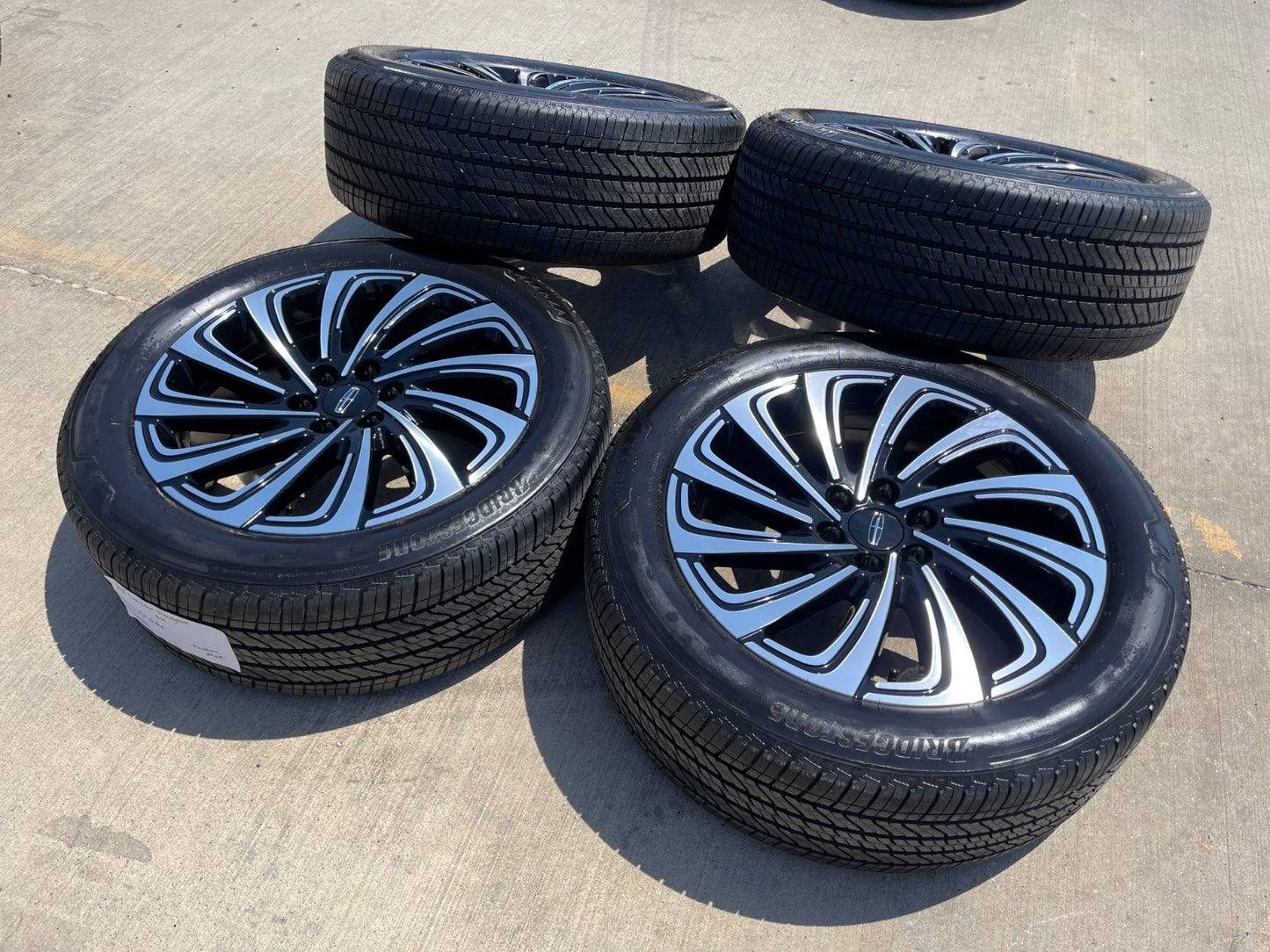 22" Lincoln Navigator OEM 10666 rims wheels BLACK LABEL 2025 2026 2027 NEW