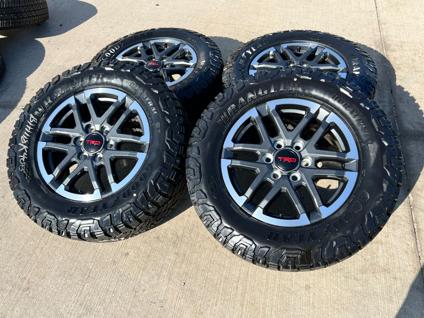 18" Toyota Tacoma 4Runner TRD OEM 10641 wheels rims 2025 2026 NEW DURATRAC A/T