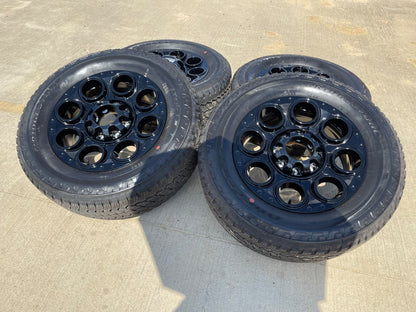 20" Ford F-250 F-350 OEM TREMOR wheels rims SET 10299 10484 BRIDGESTONE SET NEW