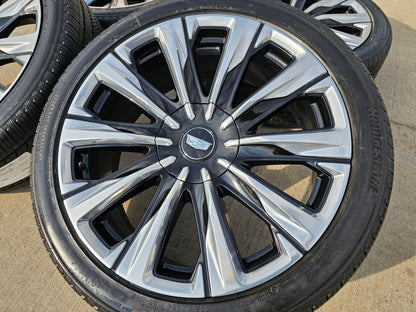 24" Cadillac Escalade PLATINUM OEM wheels rims V 2023 2024 2025 2026 2027 NEW