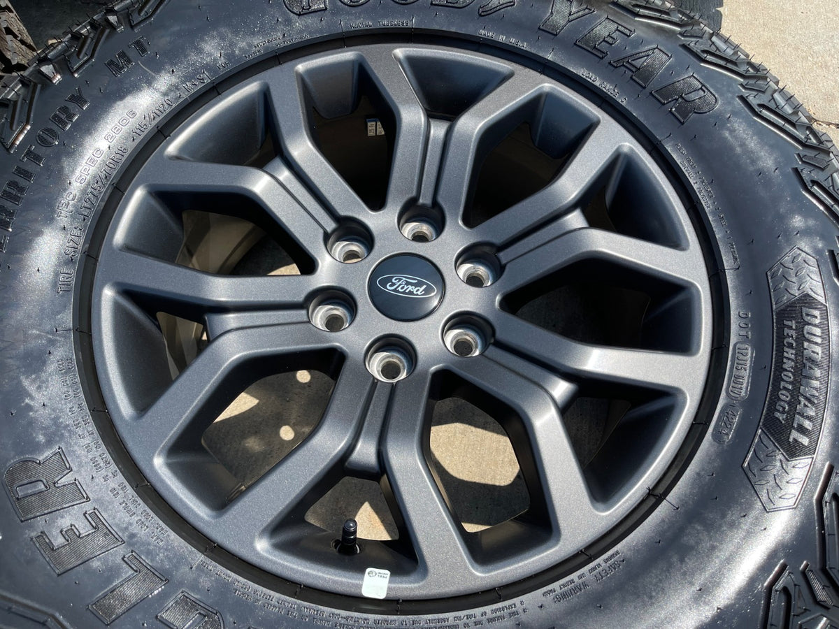 18" Ford F-150 TREMOR OEM rims wheels 10342 95351 Expedition GOODYEAR SET NEW