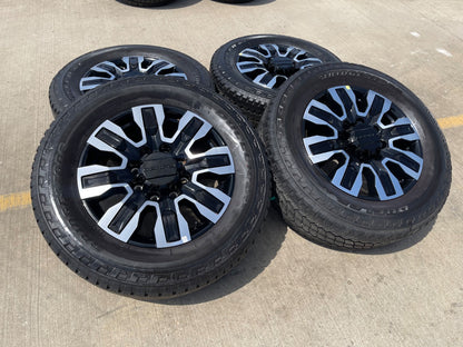 20" GMC Sierra DENALI 2500 3500 OEM wheels rims 5958 14138 Chevy DUELER A/T