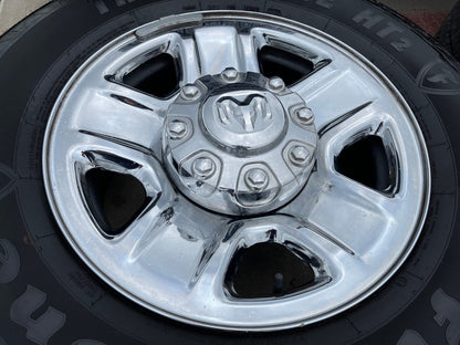 18" Dodge Ram 2500 3500 STEEL chrome OEM 2473 wheels rims 2023 2024 2025 2026